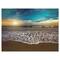 Designart - Ocean Waves at Sunrise - Sea & Shore Photography on wrapped Canvas